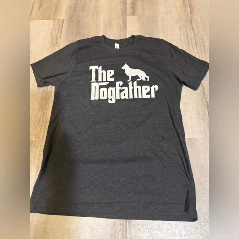 Bella Canvas Charcoal‎ Dogfather T-Shirt